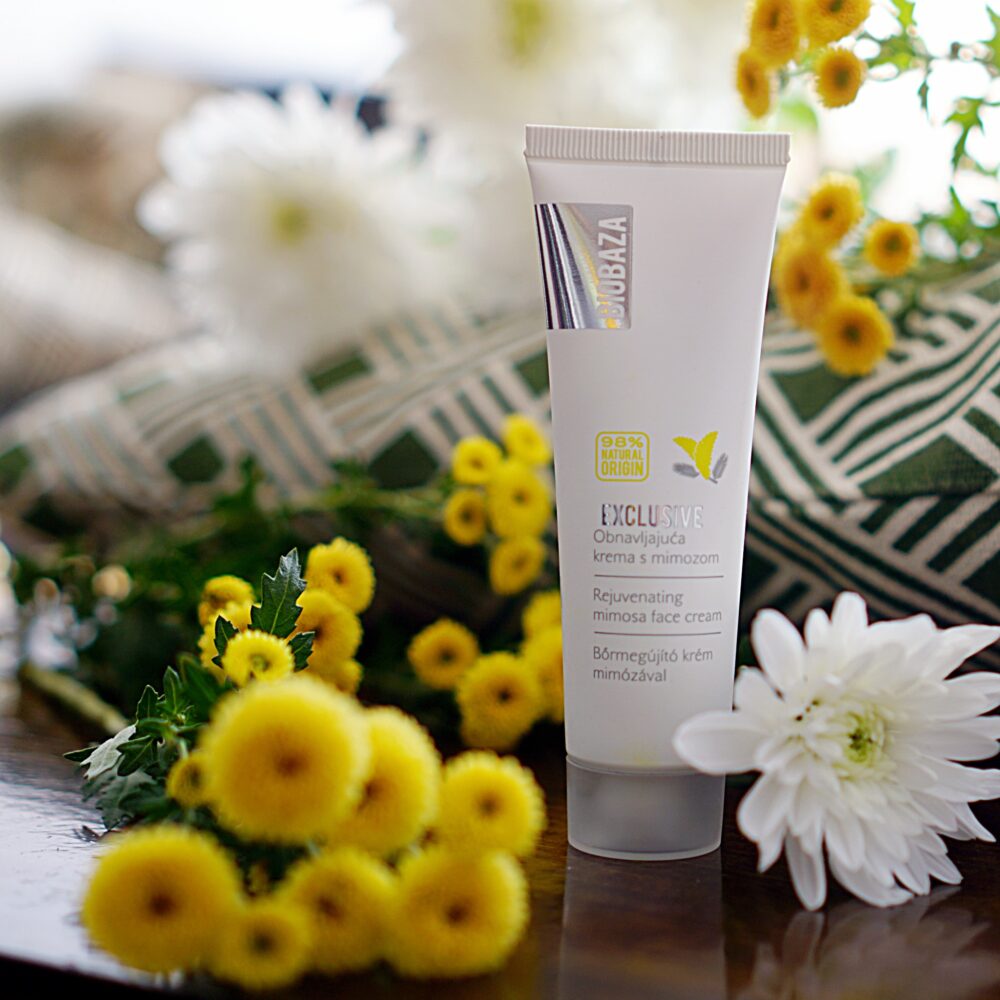 Cremă regenerantă și hidratantă cu Mimoză– BIOBAZA - imagine 2
