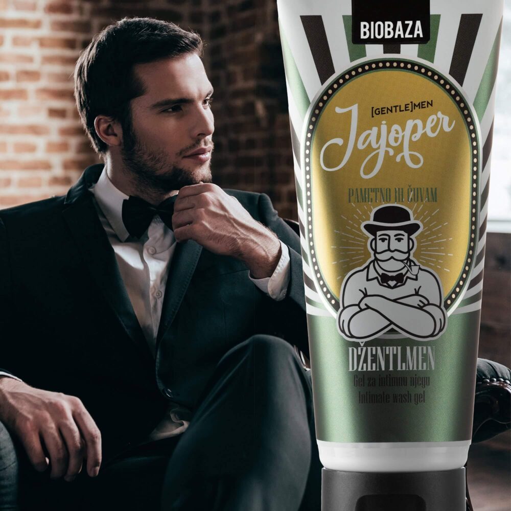 Gel de igienă intimă pentru bărbați Gentleman BIOBAZA - imagine 2