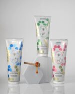 Loțiune de corp cu squalan, miere și lapte de capră BIOBAZA - imagine 3