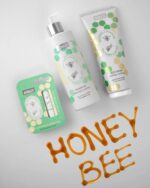 Gel de duș cu miere și lapte de ovăz BIOBAZA - imagine 2