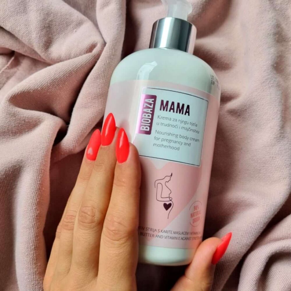 Cremă anti-vergeturi pentru gravide și mame – BIOBAZA - imagine 2