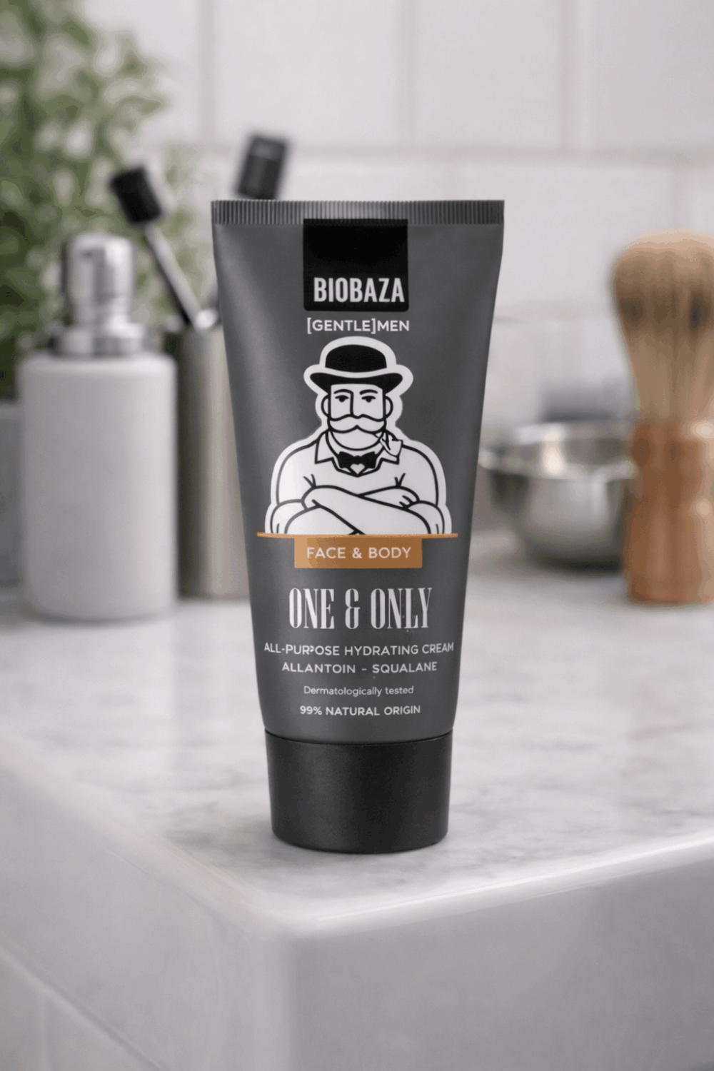 Mini Cremă universală pentru bărbați GENTLEMEN BIOBAZA 30ml - imagine 2