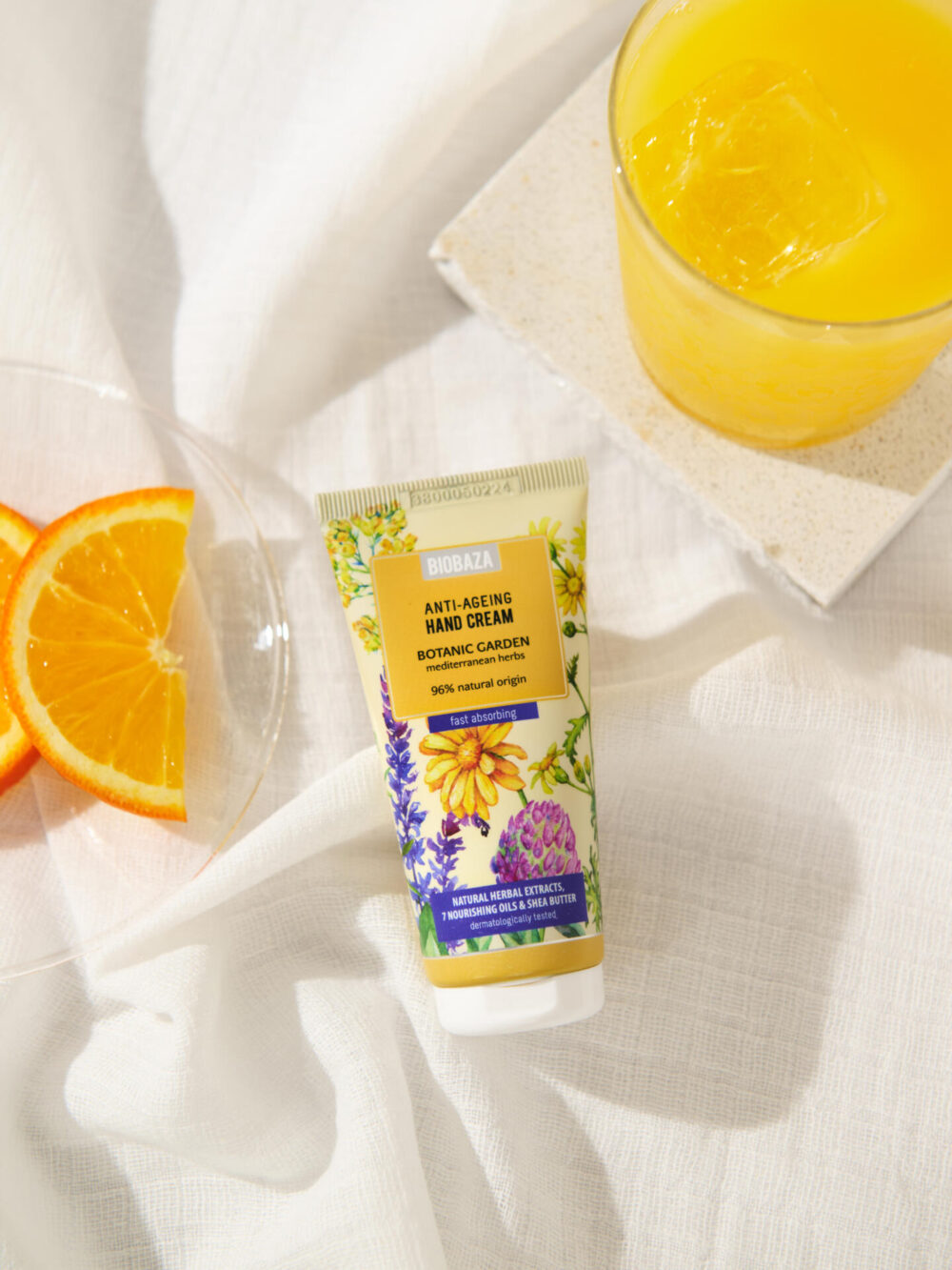 Cremă de mâini anti-aging Botanic Garden – BIOBAZA - imagine 2